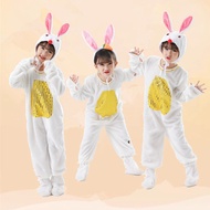 Children's Animal Costume Bunny Performance Costume Tortoise Rabbit Racing Bunny Good Costume Kiss B