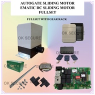 Autogate Sliding Motor Full Set-EMATIC DC Sliding Motor