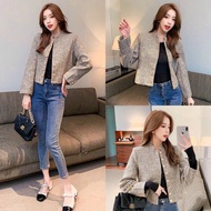 TWEED Luxury Buttoned EveningJacket BY4680