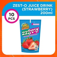 ♞Zest-O Juice Drink Strawberry (10 x 200ml)