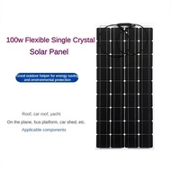 50W/100W/150W Portable Flexible Solar Panel Monocrystalline Silicon Photovoltaic Power Generation Pa