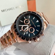 Original Michael Kors Layton Chronograph Black Dial Quartz MK8824 Watch