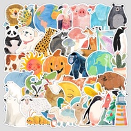 50pcs Cute children's doodle stickers creative children's doodle stickers waterproof decorative stic