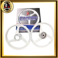 KAYAMA SPORT RIM ENKEI HONDA W100 3 BATANG WITH BEARING BUSH EX5 DREAM WAVE100 3 KAKI 1.40 X 1.60  M