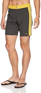Luca AI041-508 AI041-508/ERICSON TRUNK Men's Board Shorts with Snap Closure, Amphibious Swimsuit, AI