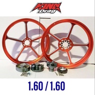 Y15ZR FG505 KING DRAG OPEN HUB Y15ZR SPORT RIM KING DRAG