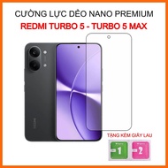 Redmi Turbo 5, Redmi Turbo 5 Max 9H+ Tempered Glass