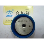 *  8g Supply6f Authentic Spot Goods   6g Thread Gauge Pass and Stop Gauge M6Ring Gauge6e0.75Haliang 