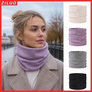 ZILUO Neck Warmer Gaiter, Elastic Stretch Double Layer Neck Gaiter, Warm  Wind-Resistant Windproof N
