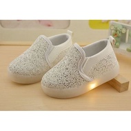 SHINE LIGHT UP SHOES WHITE COLOUR*****