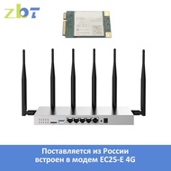 ZBT Router 4G LTE Dual Band 2.4GHz 5GHz Gigabit Openwrt Modem Bawaan