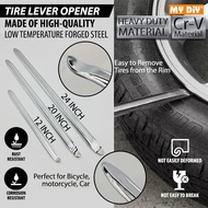 MYDIYHOMEDEPOT - 12" 20'' 24" Tyre lever CRV Chrome Vanadium High Quality Pembuka Tayar Tire Remover