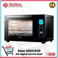 Sona 45L Digital Electric Oven SEO2247D | SEO 2247D (2 Years Electrical Parts Warranty)