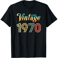 Newsest Fashion Retro 1970 Best Birth Year Original Genuine Classic T-Shirt