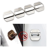 Car Door Lock Cover for Nissan Qashqai J10 J11 2007 -2021 Doors Lock Protection Covers 4Pcs/set Stai