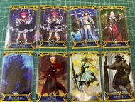 原裝日本  Fate FGO Arcade 街機卡 8/10