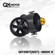 QX-MOTOR 70mm EDF QF2827 3500KV Brushless Motor 6 Leaf for RC Airplane Jet