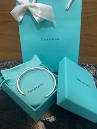 Tiffany Bracelet makers Narrow Cuff 925 純銀 手鐲