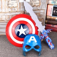 Captain America Shield + Mask Set Large Captain America