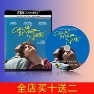 （READYSTOCK ）🚀 Please Call Me By Your Name 2017 4K Blu-Ray Disc English Chinese Word Dolby Vision Uhd 2160P YY