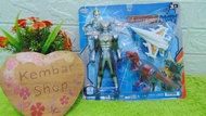 FR1210 PAKET HEMAT 3IN1 ROBOT ULTRA ULTRAMAN ULTRAMEN PLUS MONSTER DAN PESAWAT WARNA RANDOM