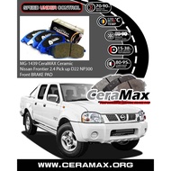 NISSAN NAVARA D22 NP300 D22 PICKUP D22 FRONTIER D22 MG1439 CERAMAX CERAMIC FRONT BRAKE PADS