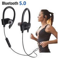 Wireless Headones Earloop Ear Hook Earbuds Wireless Bluetooth Headset Handsfree Neckband With Mic Bluetooth Earones