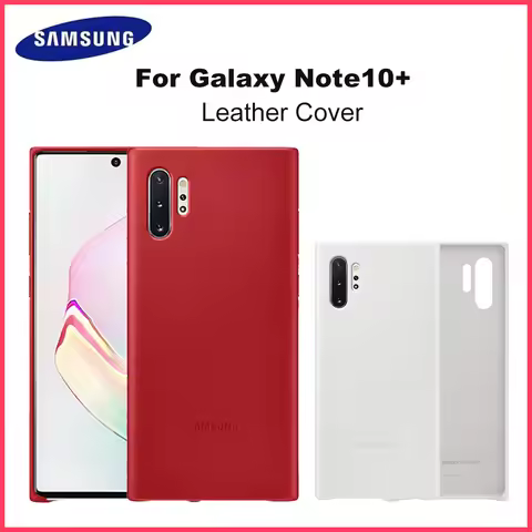 Original Samsung Galaxy Note10+ Leather Cover for Galaxy Note10Plus Leather Protector Case EF-VN975
