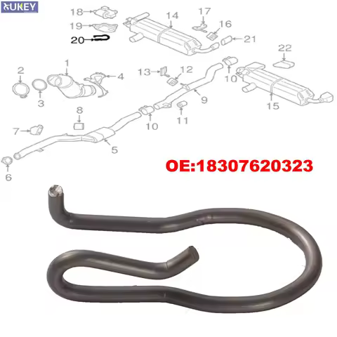 Electronic Exhaust Actuator Flap Valve Spring For BMW 3-Series F30 G20 1 2 3 4 5 6 7 SERIES Clip Rat