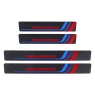 คาร์บอนไฟเบอร์แผ่นสติกเกอร์4Pcs Guard สำหรับ BMW Performance M F40 G42 F44 G20 G22 G30 G32 G11 G15 G