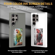 4-Screen Color NFC APP Samsung Screen Phone Case For Samsung Galaxy S23 Ultra and S24 Ultra