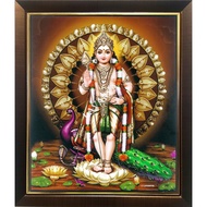 Murugan Digital Photo with Lamination and Frame (L303)