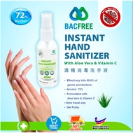 BACFREE Hand Sanitizer Pocket size Approved By KKM ( Ministry of Health Malaysia )