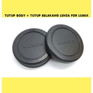 1 Set of Lumix GH5 GH6 GH5S Body & Lens Caps - Panasonic Rear Cap