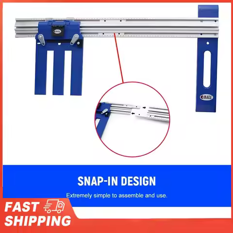 Rip-Cut Circular Saw Guide Precision Edge Guide Power Saw Rip Fence for Circular Saw Cordless