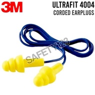 Earmuff- 3M Ultrafit 4004 Corded Earplugs Ear Plug With Rope -Talingo.