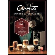 RM1 ARISSTO CAFE Coffee Machine Plan (EXCLUSIVE TO ALL CREDIT CARD HOLDERS)