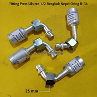 Press Fitting Size 1/2 Bent Nipple Oring R134