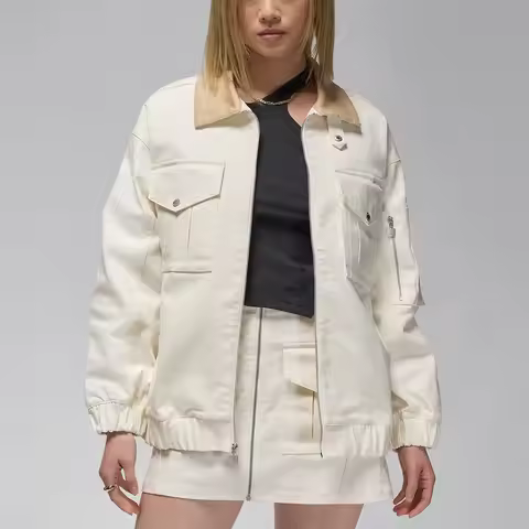 Nike genuine Jordan Renegade Women's Vintage-style Jacket FN5675-133