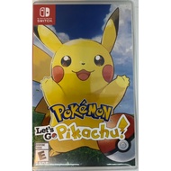 [NSW][Secondhand] Pokemon Lets go pikachu Game
