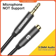 ESSAGER 3.5mm Male to Female HiFi TRS 3 Section Audio Jack Cable 2M - EYPY335-YYA0G
