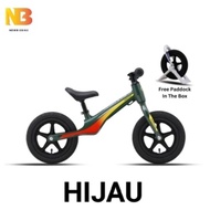 Push Bike Wimcycle Gomy Balance Bike Sepeda Keseimbangan anak 12 inch