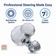 JET INOUE Steering Wheel Spinner Knob Round Bearing Truck Spinner
