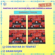 [✅Ori] Receiver Mola Nex Parabola Merah Paketan 20 Unit