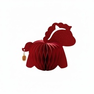 [tenlzsp0bc] 2026 Horse Paper Lantern, Festive Desktop Decor, New Year Living Room Decoration