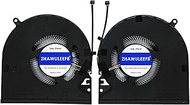 New CPU+GPU Cooling Fan for Razer Blade 15 Advanced 2021 RZ09-0409 RZ09-0409BE RZ09-0409CE RZ09-0409
