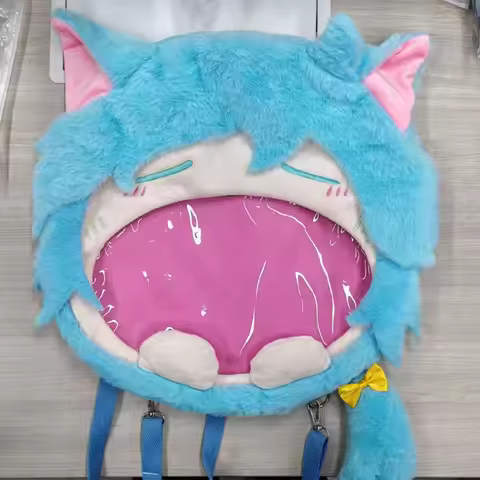 Game Anime Identity V Cosplay Painter Embalmer Ithaqua Mercenary Cheshire Cat Transparent Campus Zip