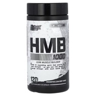 Nutrex Research HMB 1000 (120แคปซูล) HMB คุณภาพสูง ช่วยสังเคราะห์โปรตีน เพิ่มกล้ามเนื้อ
