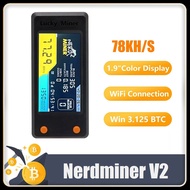 yunhaoSK-Nerdminer V2 78KH/S BTC Solo Lottery Miner with LCD Display Bitcoin BTC Crypto Miner ASIC M