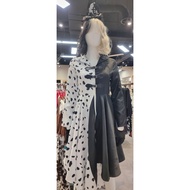 Dual-Toned Dalmatian-Inspired Coat Costume